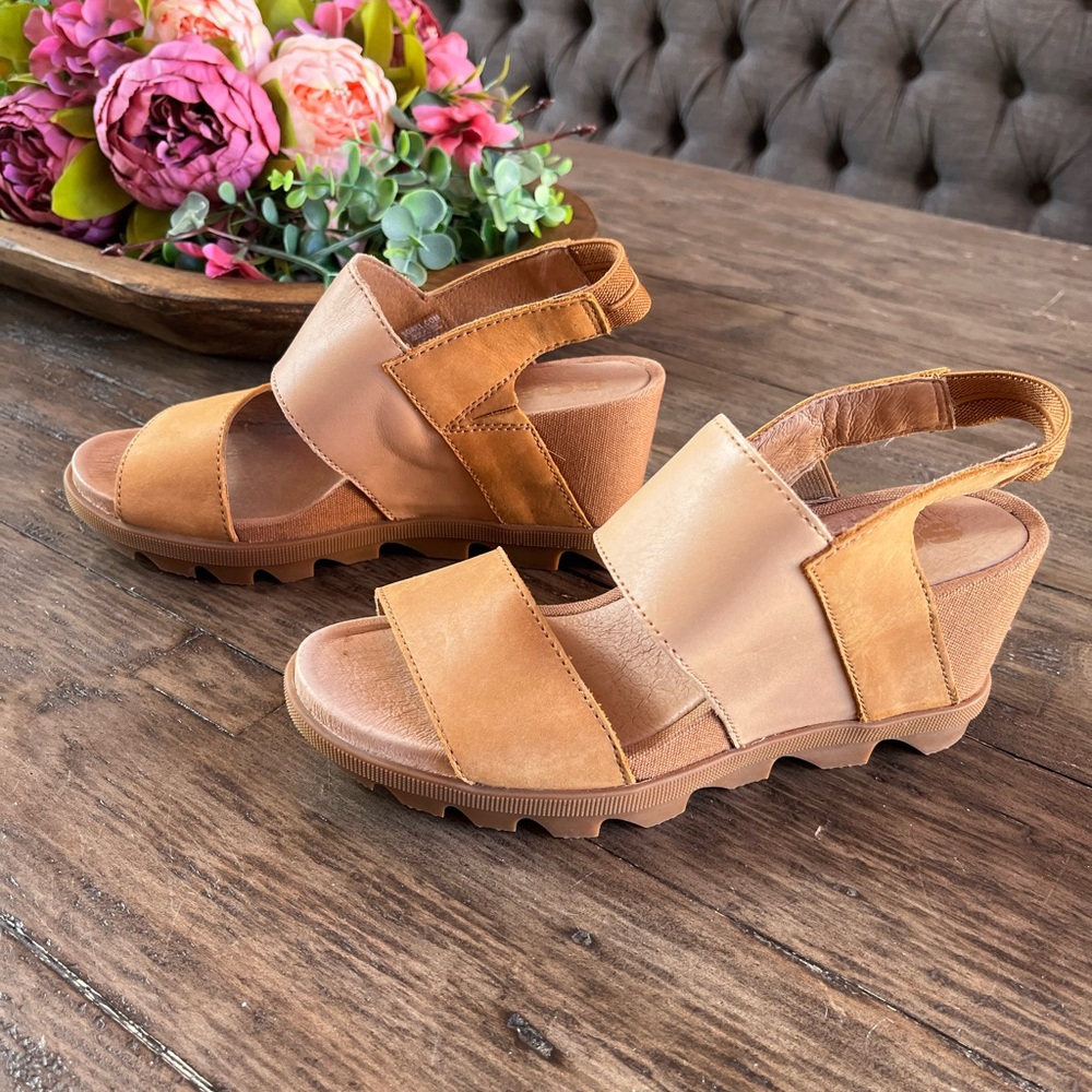 Sorel Joanie II Slingback Wedge Sandal Size 6
